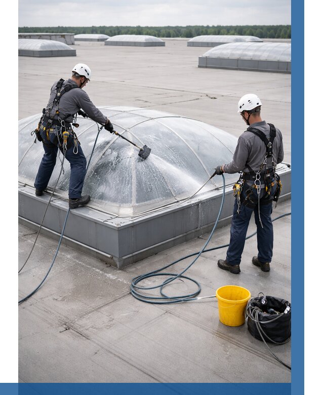 Мойка зенитных фонарей в Армавире, заказать от 4559 р. | ВЫСОТНИК-Рмв