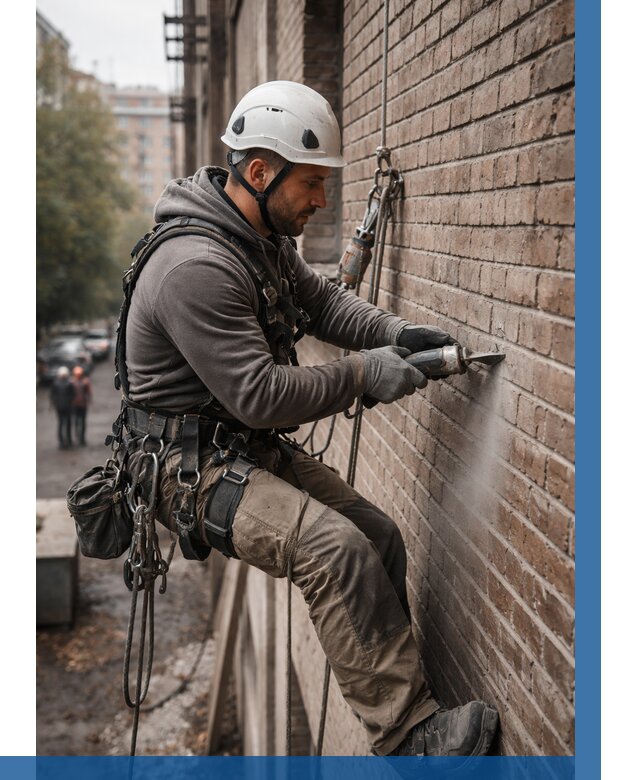 Расшивка кирпичных швов в Армавире от 608 р. | ВЫСОТНИК-Рмв