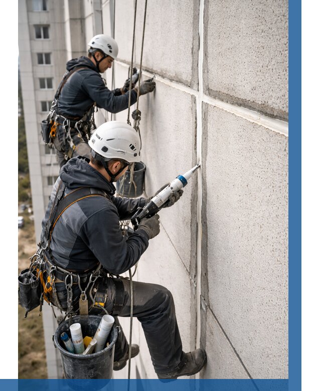 Герметизация межпанельных швов в Армавире от 709 р. | ВЫСОТНИК-Рмв