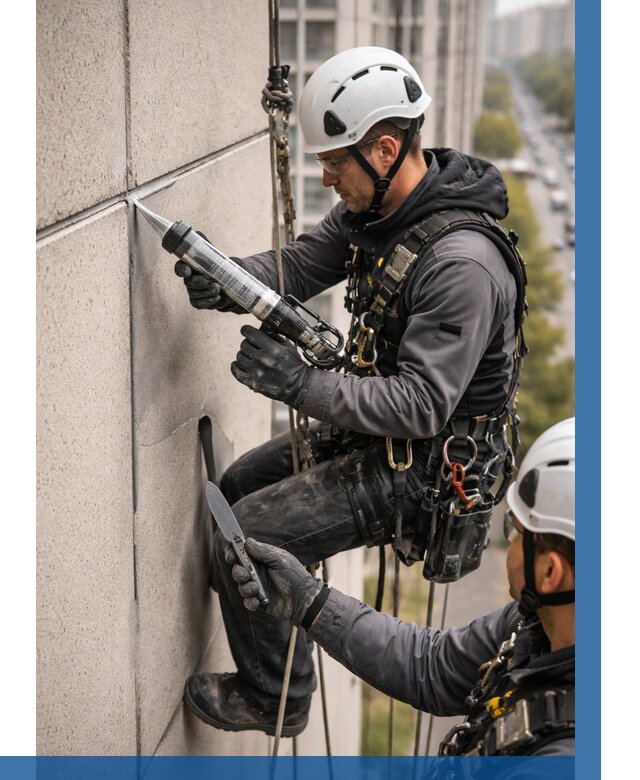 Первичная герметизация швов в Армавире от 608 р. | ВЫСОТНИК-Рмв