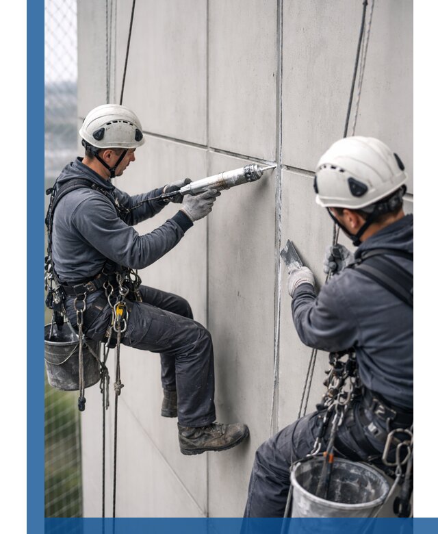 Первичная герметизация швов фасадов и кровель в Армавире