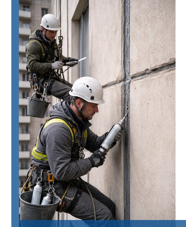 Герметизация деформационных швов фасада в Армавире качественно