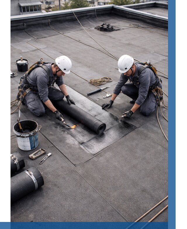 Ремонт мягкой кровли под ключ в Армавире от 709 р. | ВЫСОТНИК-Рмв