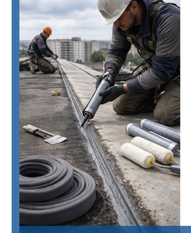 Герметизация швов кровли в Армавире с гарантией герметичности