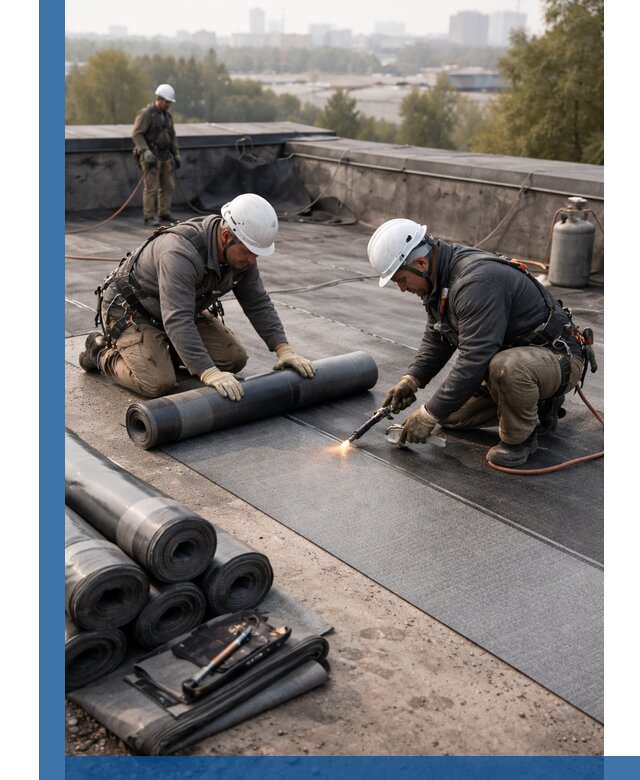 Монтаж мягкой кровли в Армавире профессионально и надежно