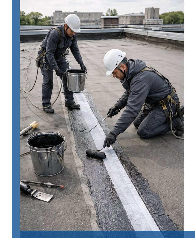 Гидроизоляция кровли мастикой в Армавире надежная защита