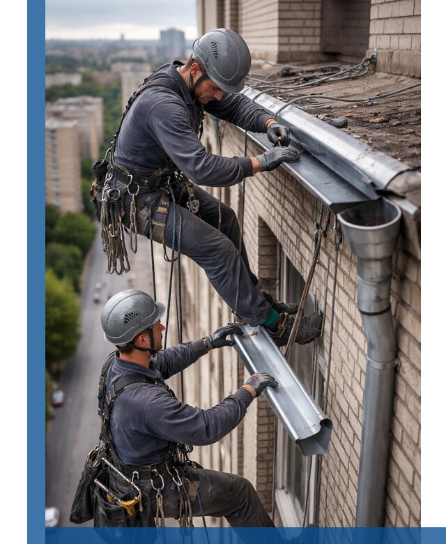 Ремонт водосточных желобов в Армавире, быстро и качественно