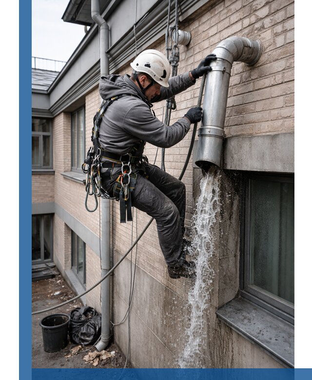 Профессиональная прочистка водосточных труб в Армавире с гарантией