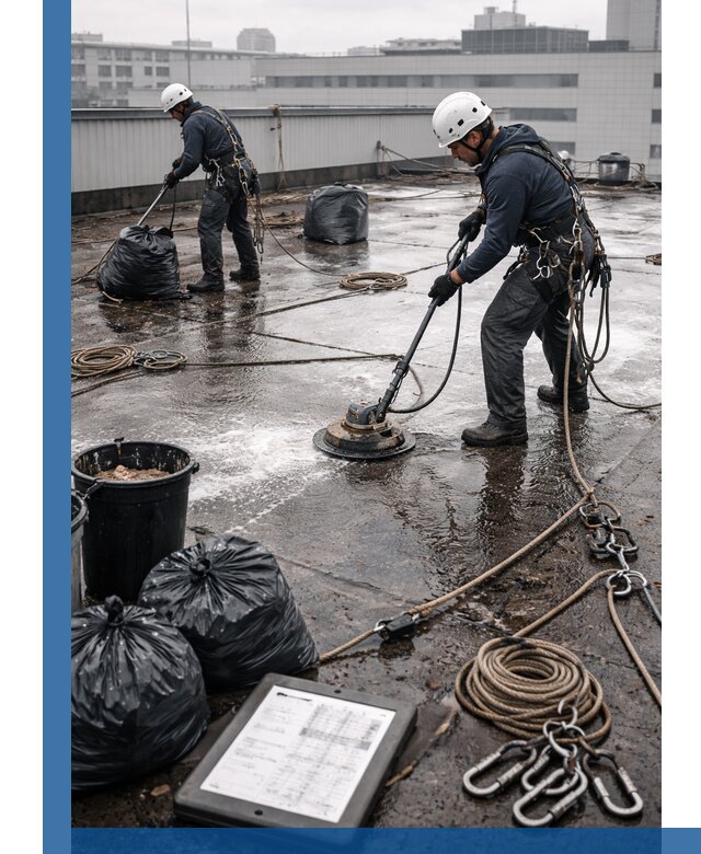 Плановая очистка кровли по графику в Армавире для безопасности