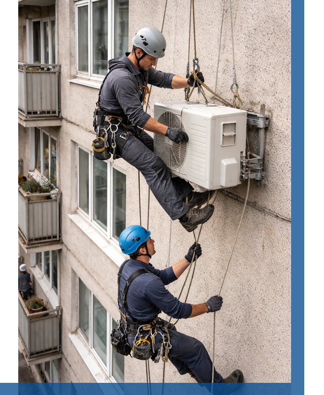 Перенос внешнего блока кондиционера в Армавире от 9118 р.| ВЫСОТНИК-Рмв