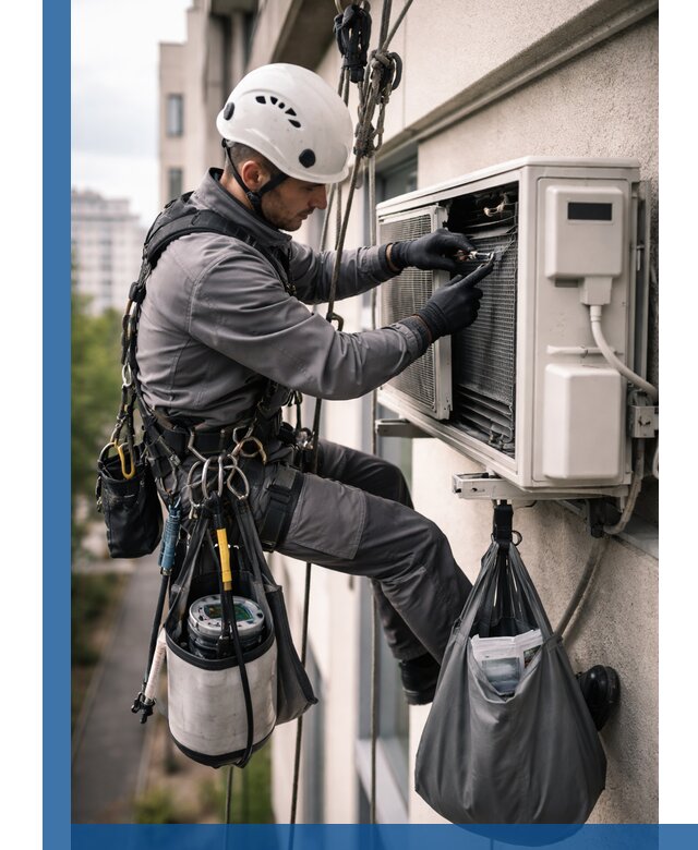 Обслуживание внешнего блока кондиционера в Армавире профессионально