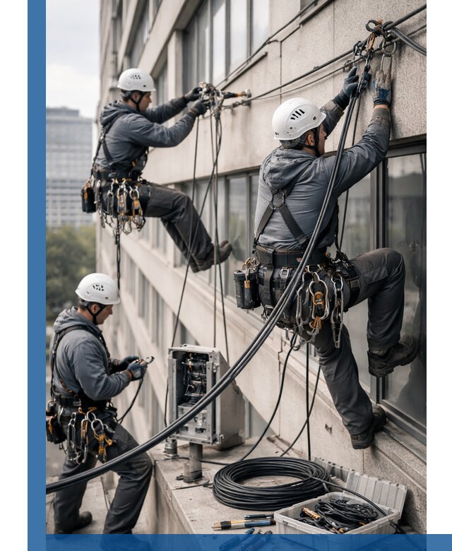 Прокладка оптоволоконного кабеля в Армавире под ключ с тестированием