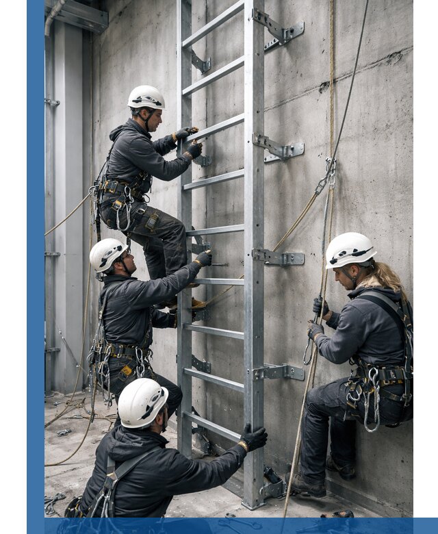 Монтаж металлических лестниц в Армавире под ключ со гарантией