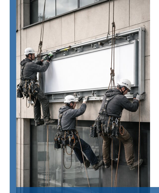 Профессиональный монтаж светового короба под ключ в Армавире