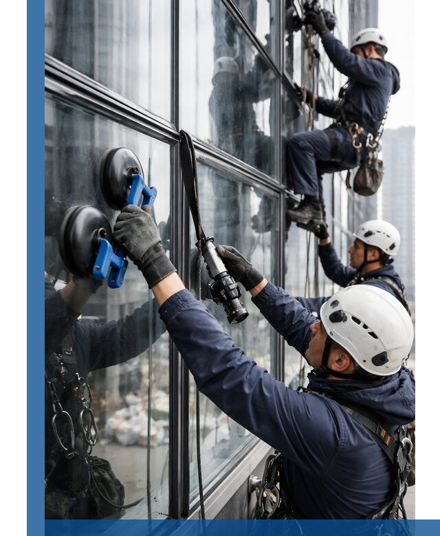 Радиусное остекление фасадов под ключ в Армавире с гарантиями