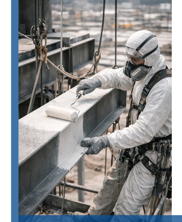 Профессиональная огнезащитная обработка металлоконструкций в Армавире