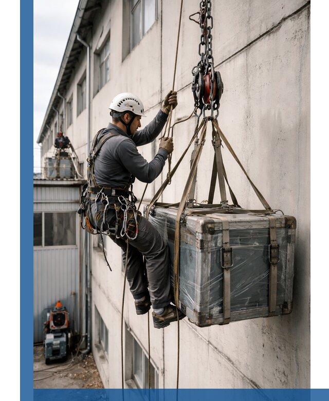 Подъем грузов на высоту в Армавире для промышленных объектов