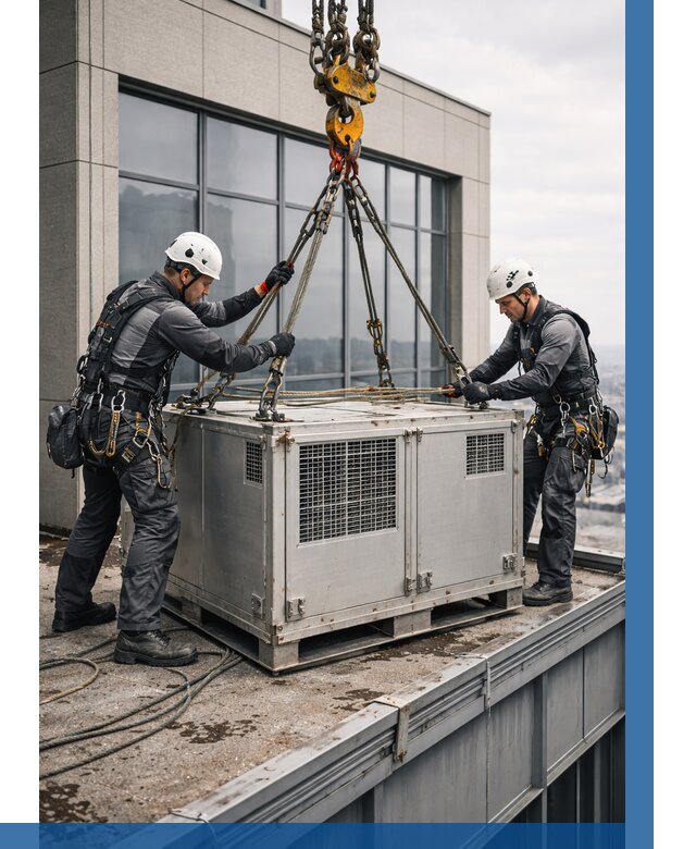 Такелажные работы на высоте в Армавире от 8105 р. | ВЫСОТНИК-Рмв