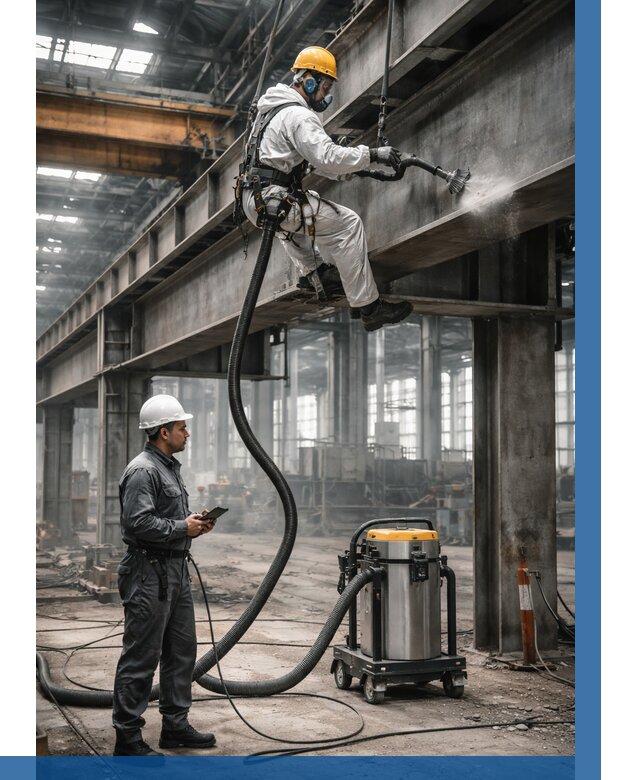 Обеспыливание конструкций в цехе в Армавире от 4255 р. | ВЫСОТНИК-Рмв