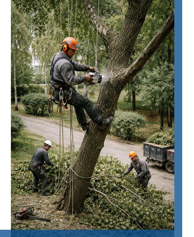 Кронирование деревьев в Армавире от 6585 р. | ВЫСОТНИК-Рмв