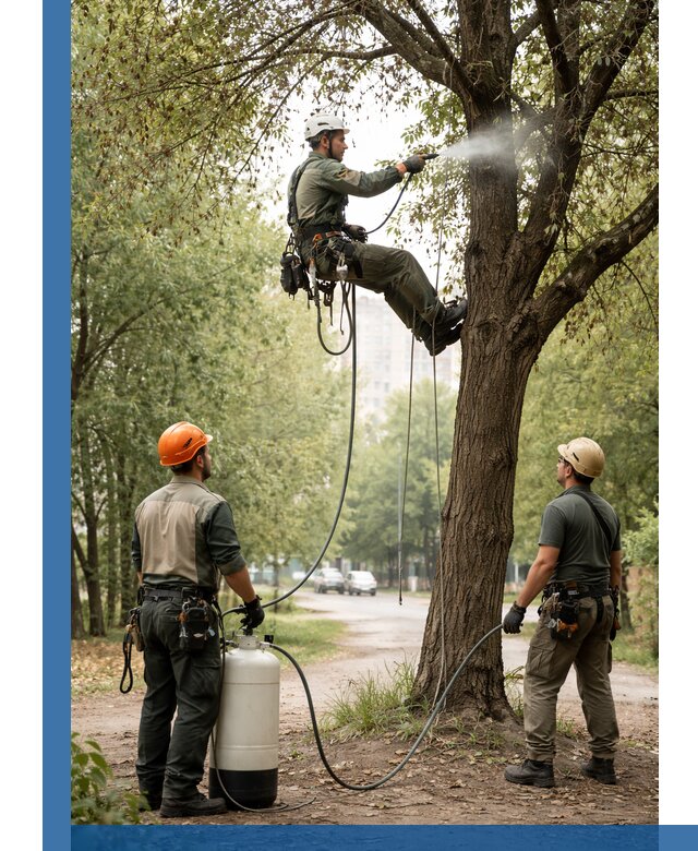 Обработка деревьев от вредителей в Армавире профессиональная защита