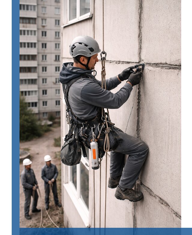 Обследование межпанельных швов и герметизация в Армавире