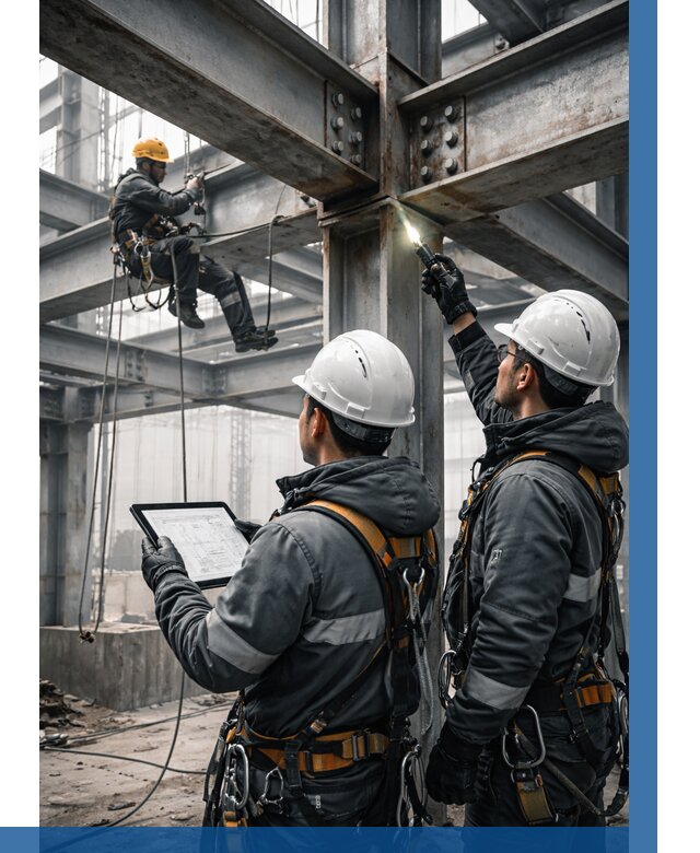 Обследование металлоконструкций в Армавире от 5572 р. | ВЫСОТНИК-Рмв